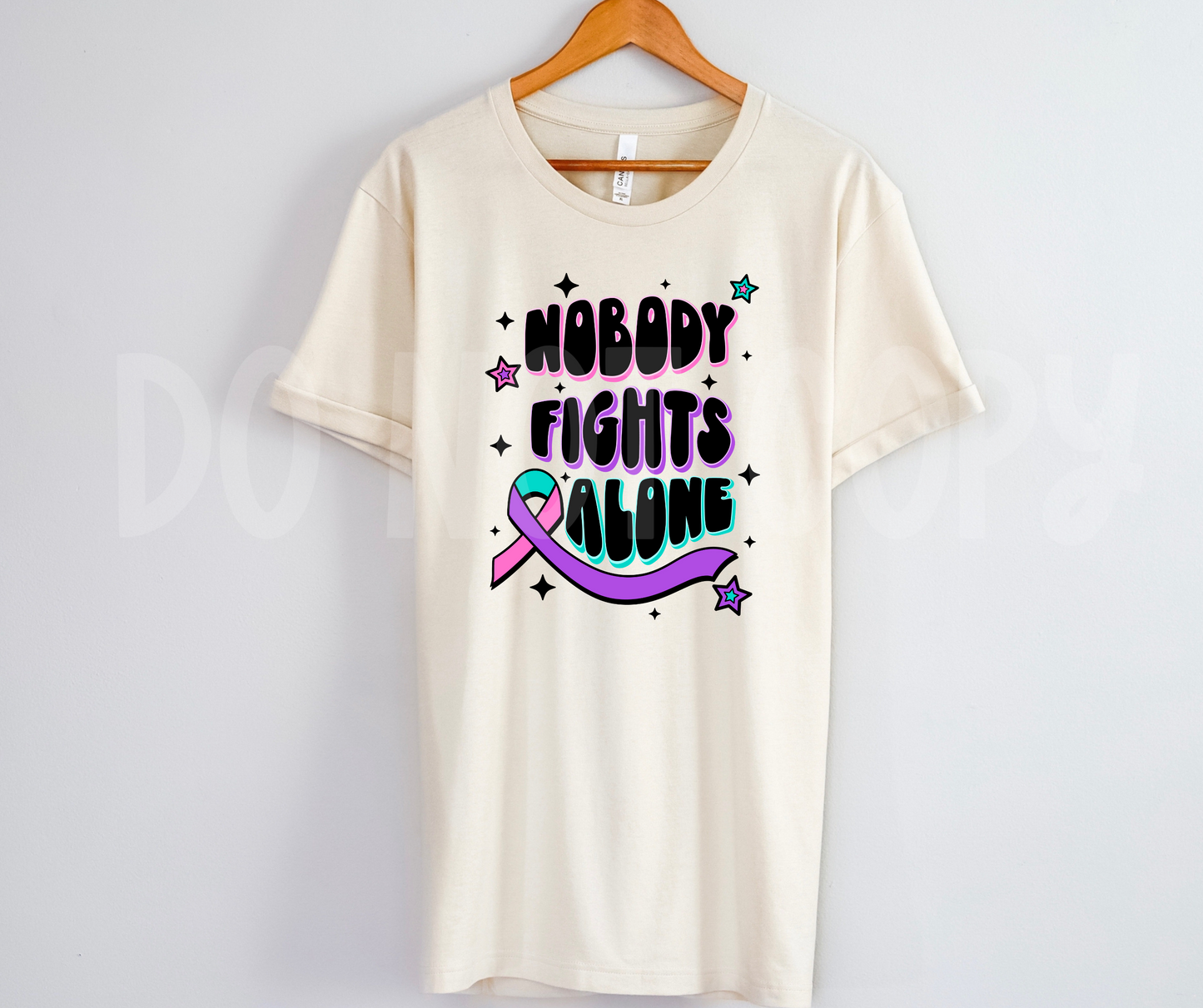 Nobody Fights alone Thyroid-DTF