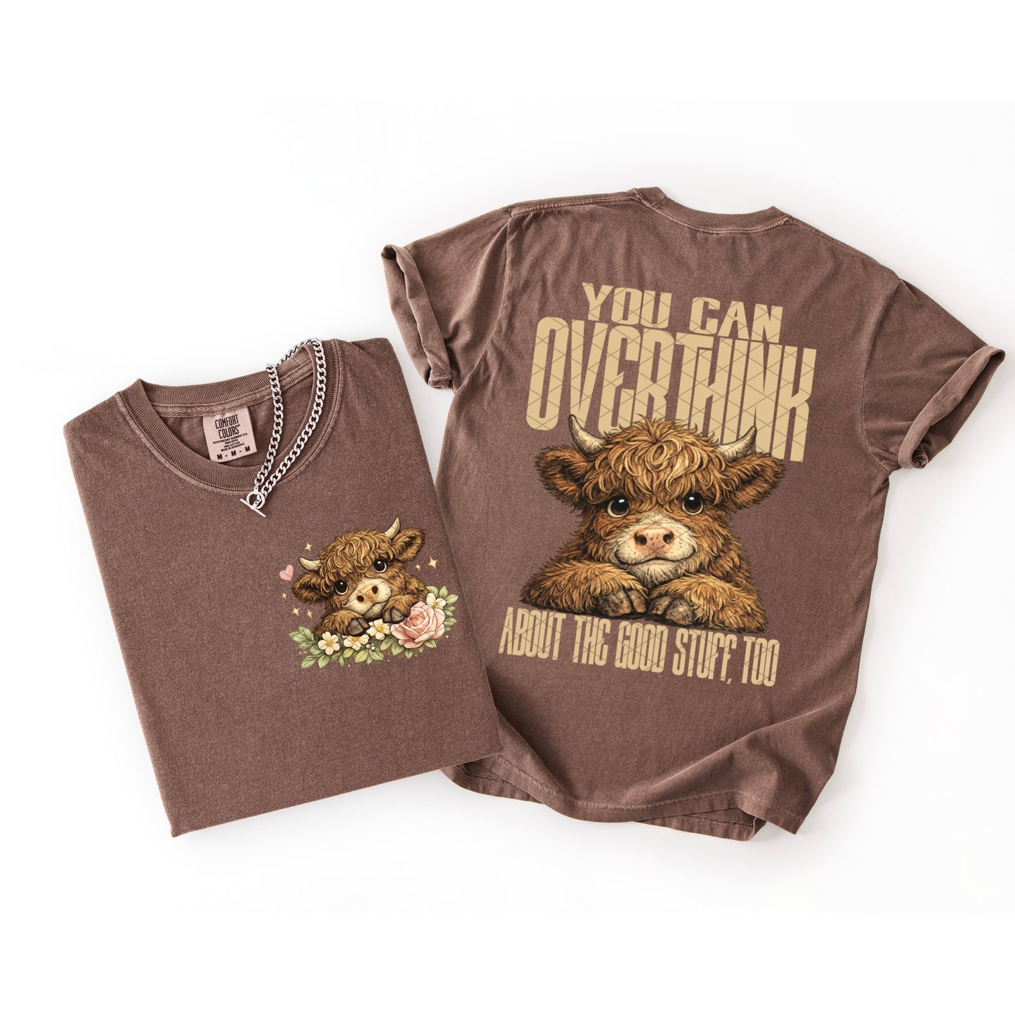 Overthink (included FRONT AND BACK) - DTF&UV