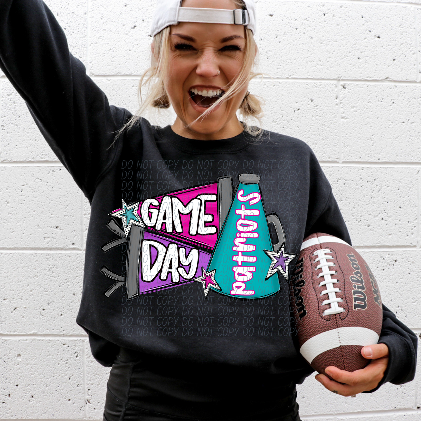 Bright game day Mascots (dropdown)-DTF&UV