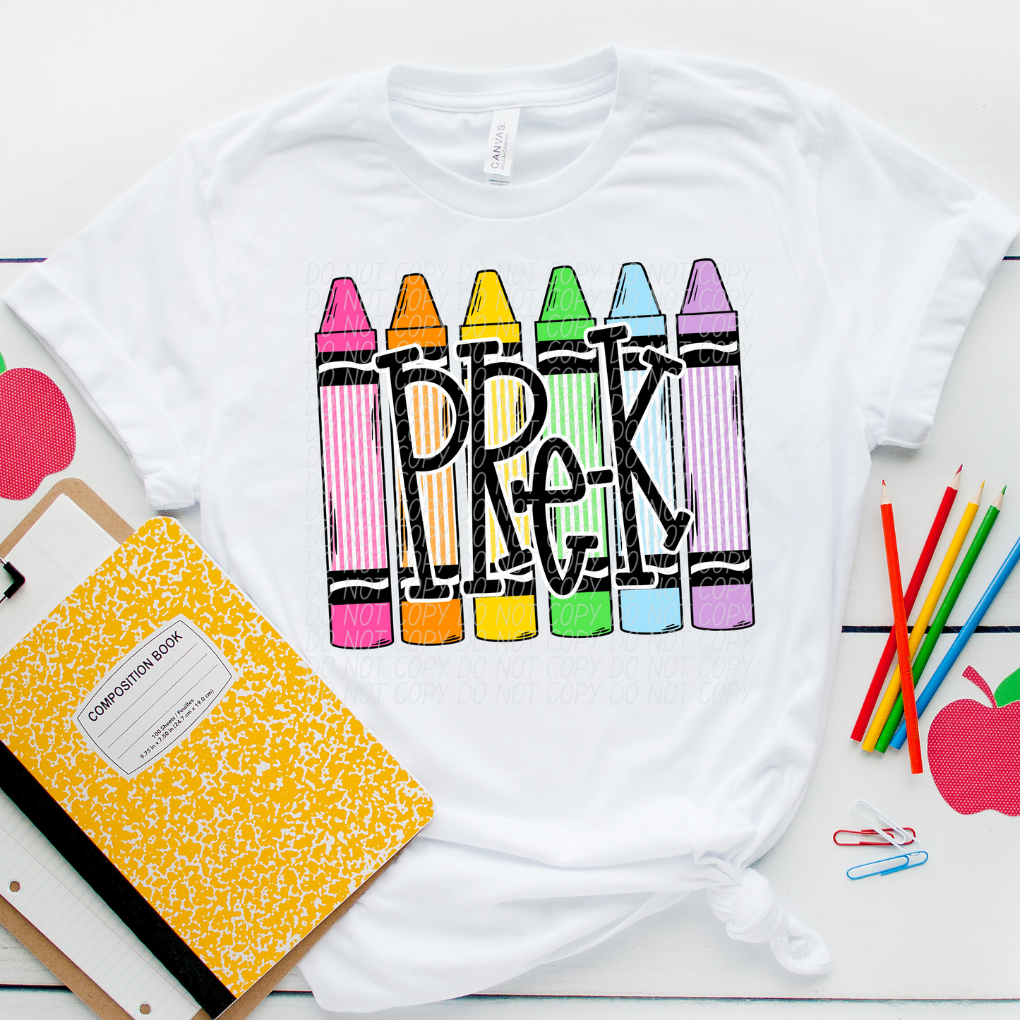 Crayon Back to school (dropdown)-DTF&UV
