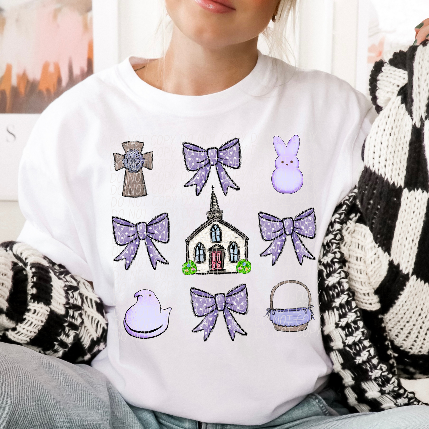 PURPLE EASTER COQUETTE -DTF