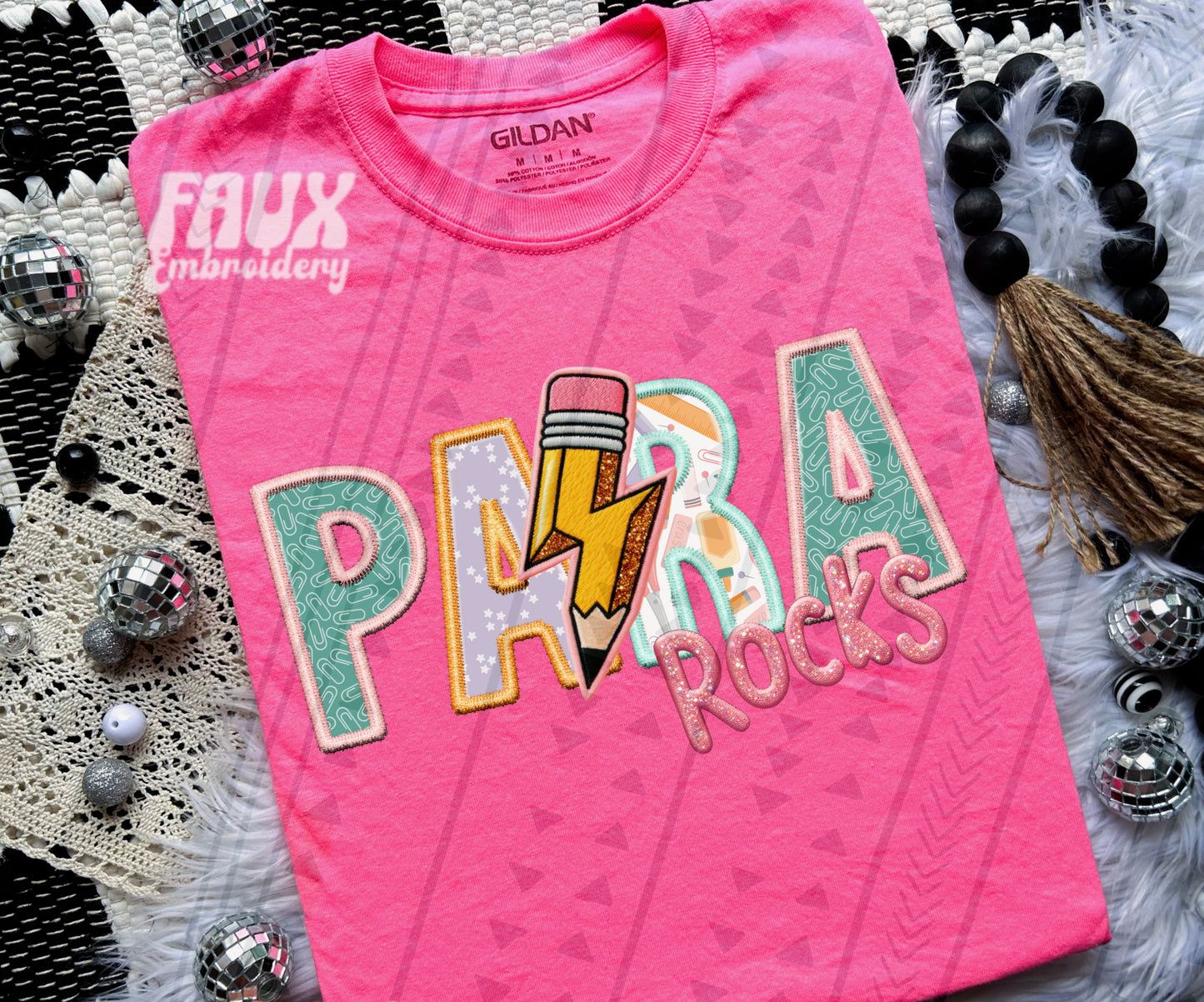 Para Rocks (Pink)-DTF