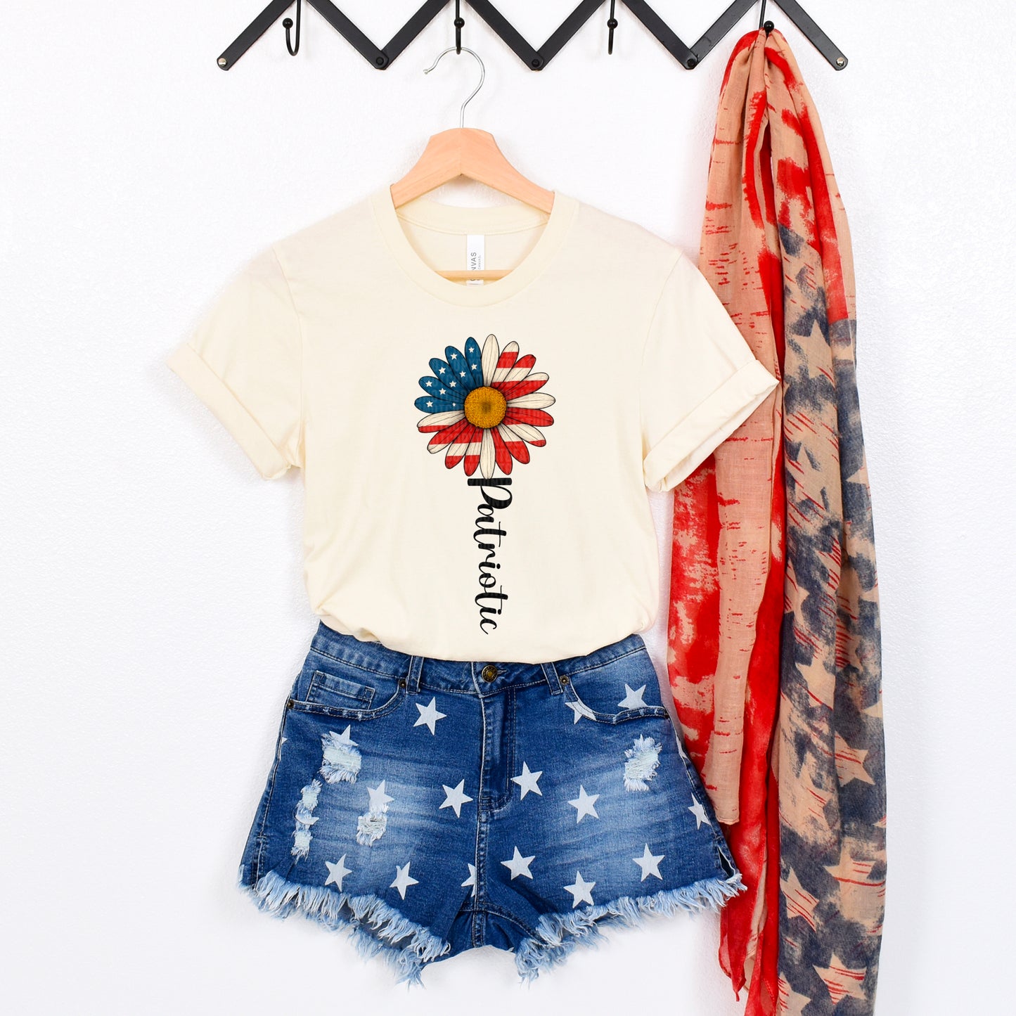 Patriotic Sunflower-DTF&UV