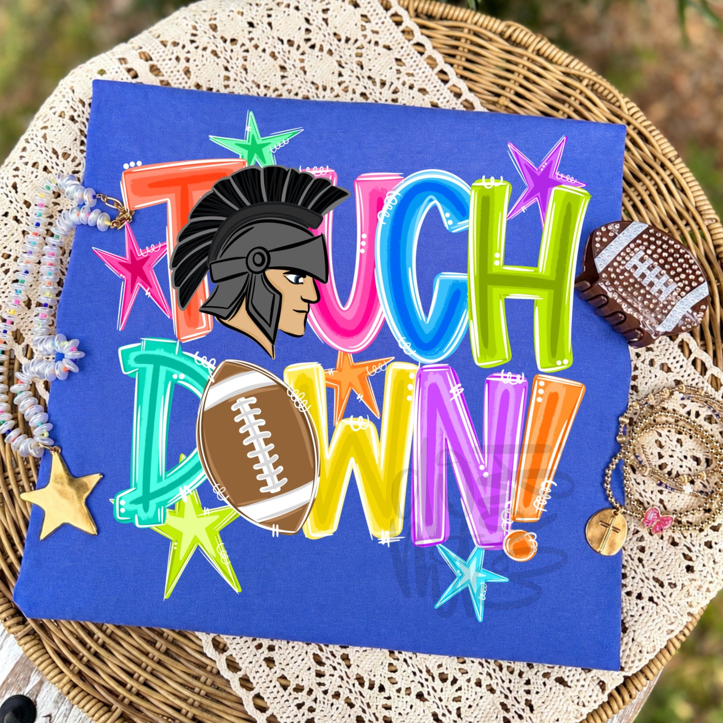Trojan Touch Down-DTF&UV