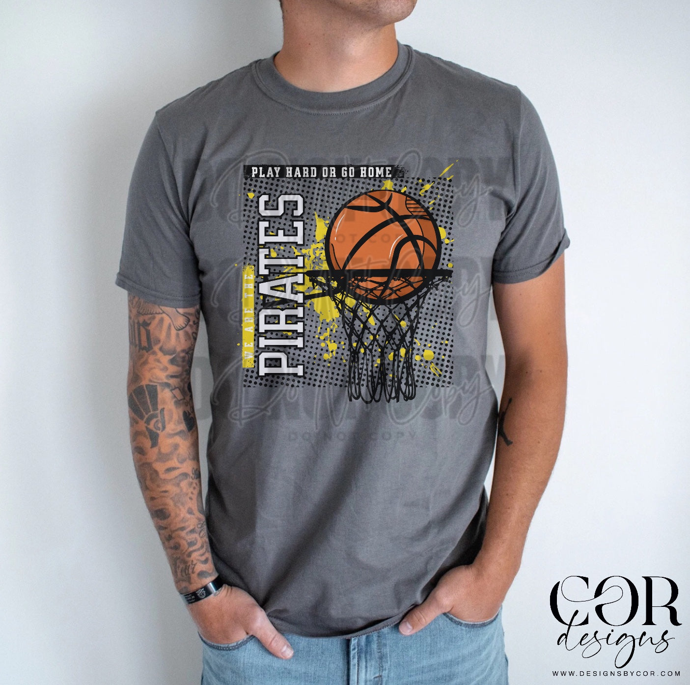 Basketball Mascots(DROPDOWN- ALL IN THIS LISTING)-DTF