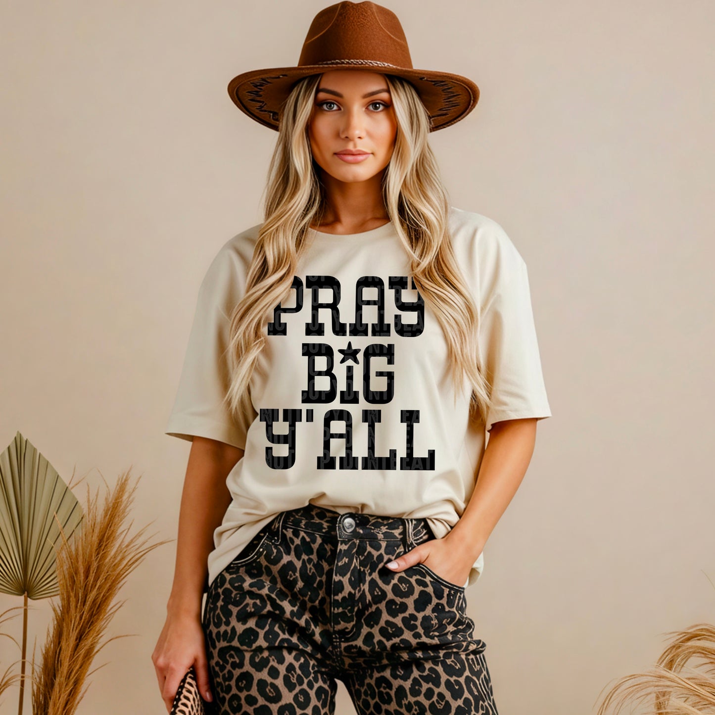 Pray Big Yall -DTF&UV