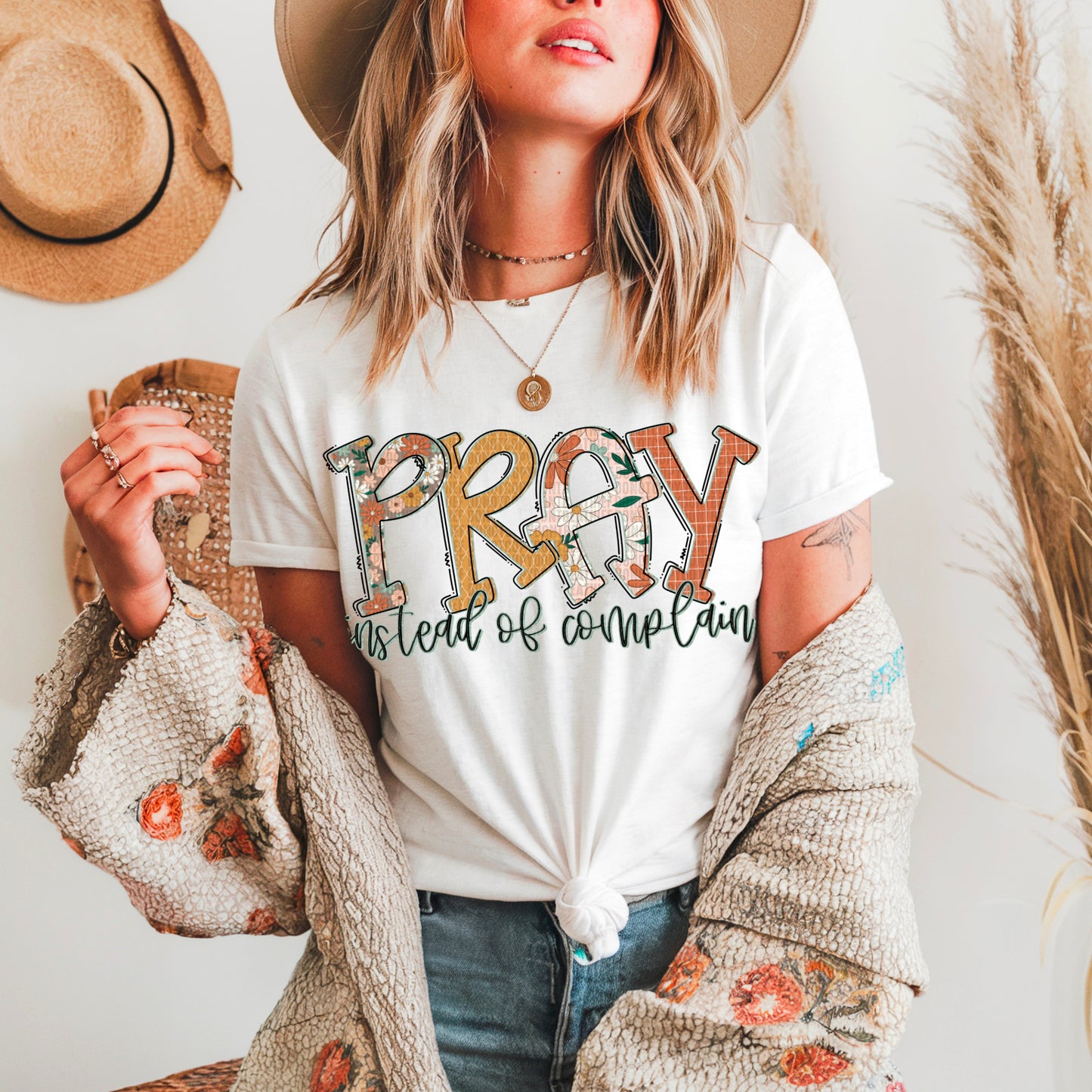 Pray instead of Complain-DTF