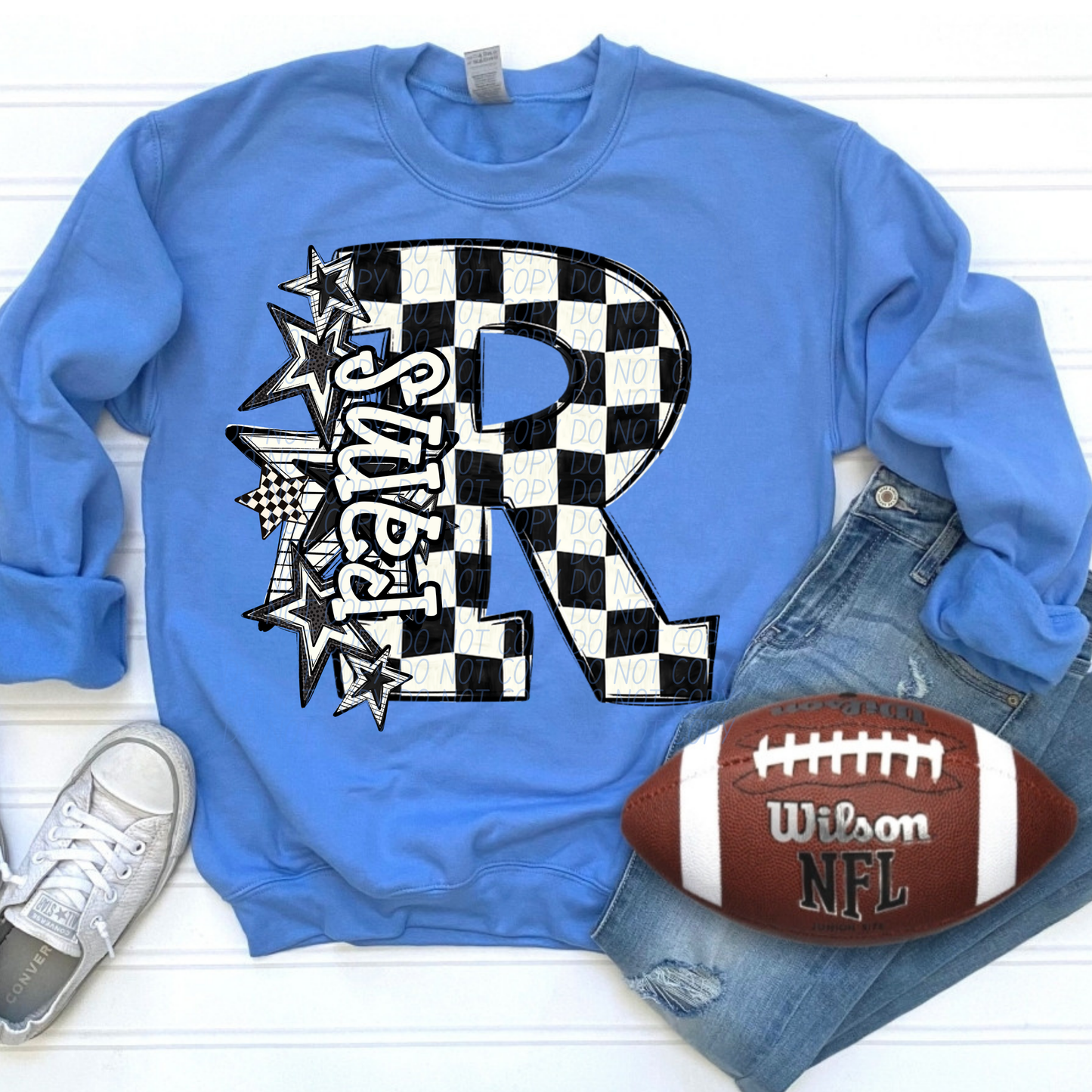 BW Checker star mascots (dropdown)- DTF&UV