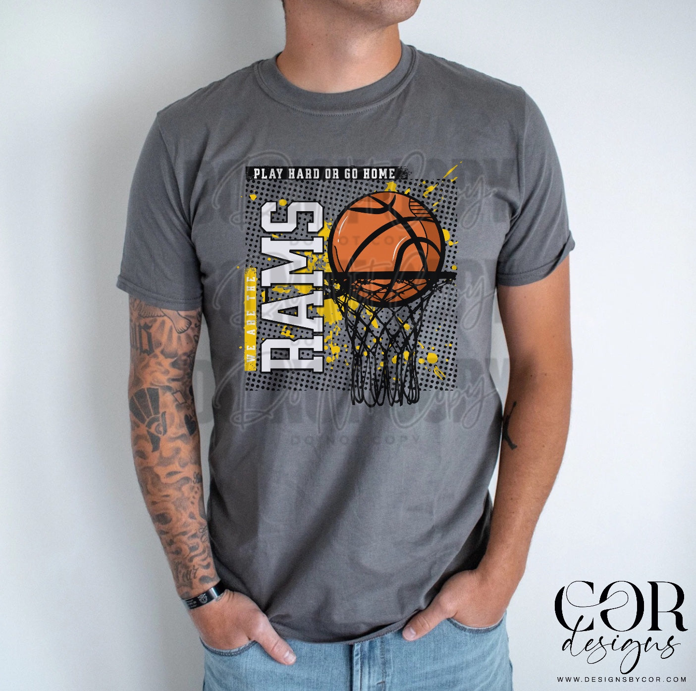 Basketball Mascots(DROPDOWN- ALL IN THIS LISTING)-DTF