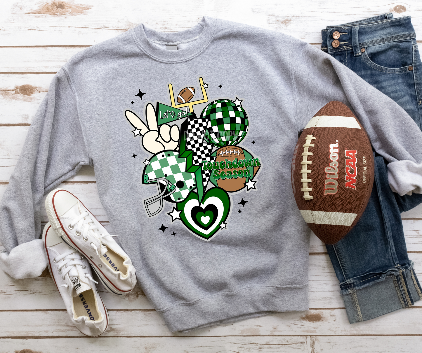 Retro Football New Forrest Green-DTF