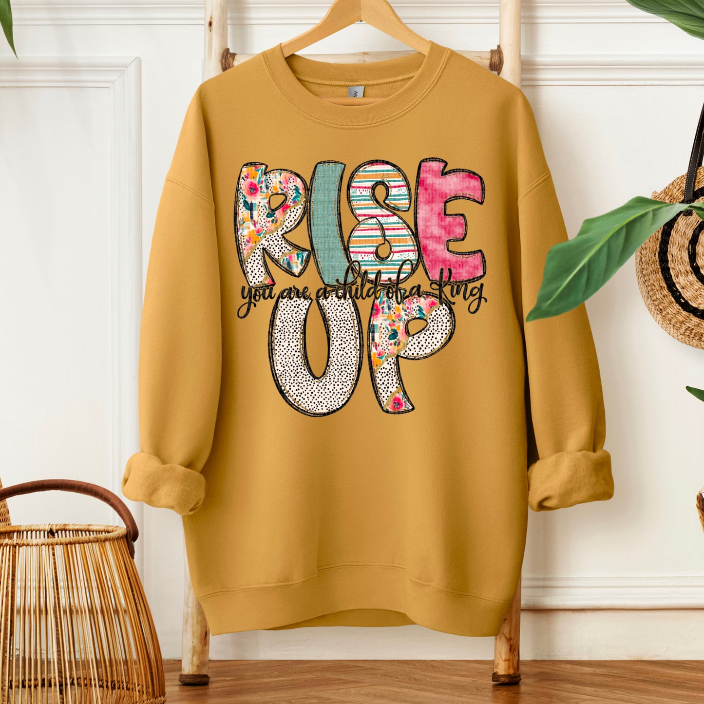 Rise Up you are a child of a King -DTF&UV