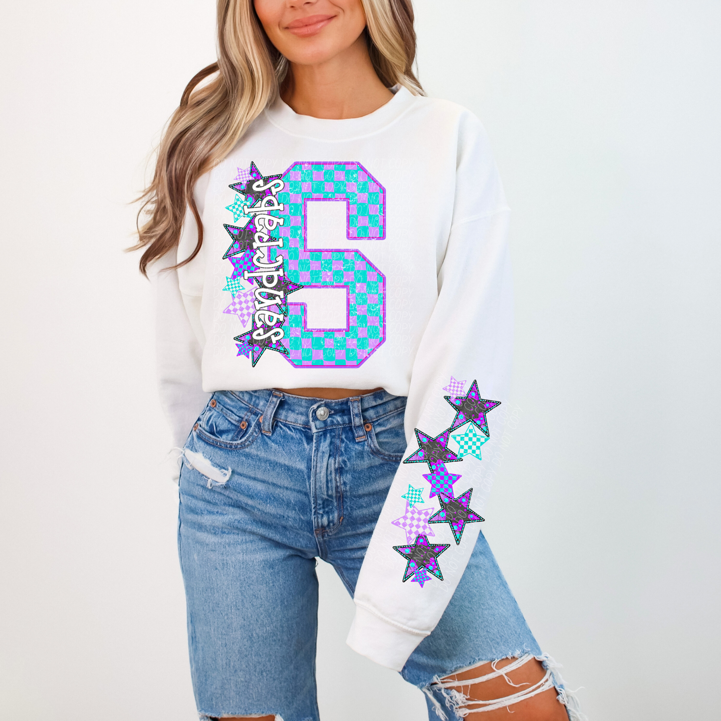 Varsity Stars Mascots FRONT ONLY (dropdown)- DTF&UV