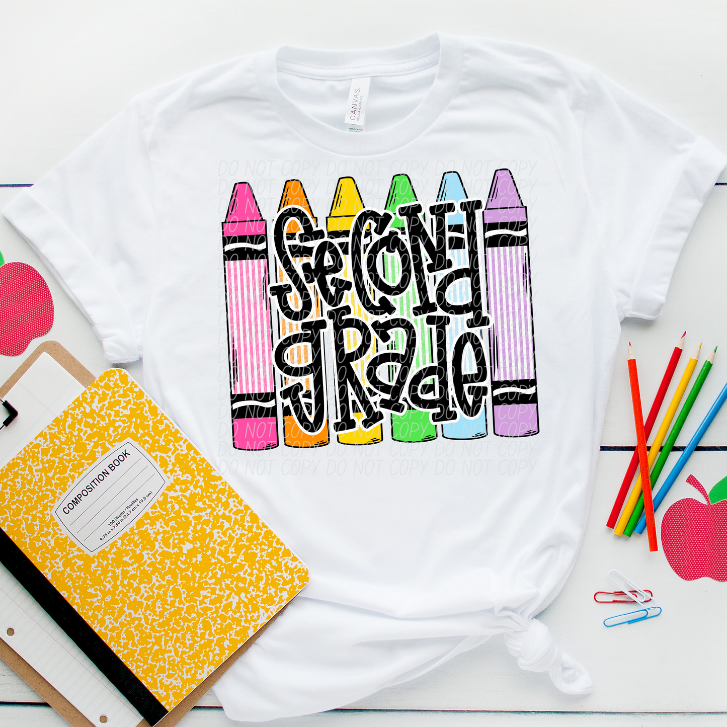 Crayon Back to school (dropdown)-DTF&UV