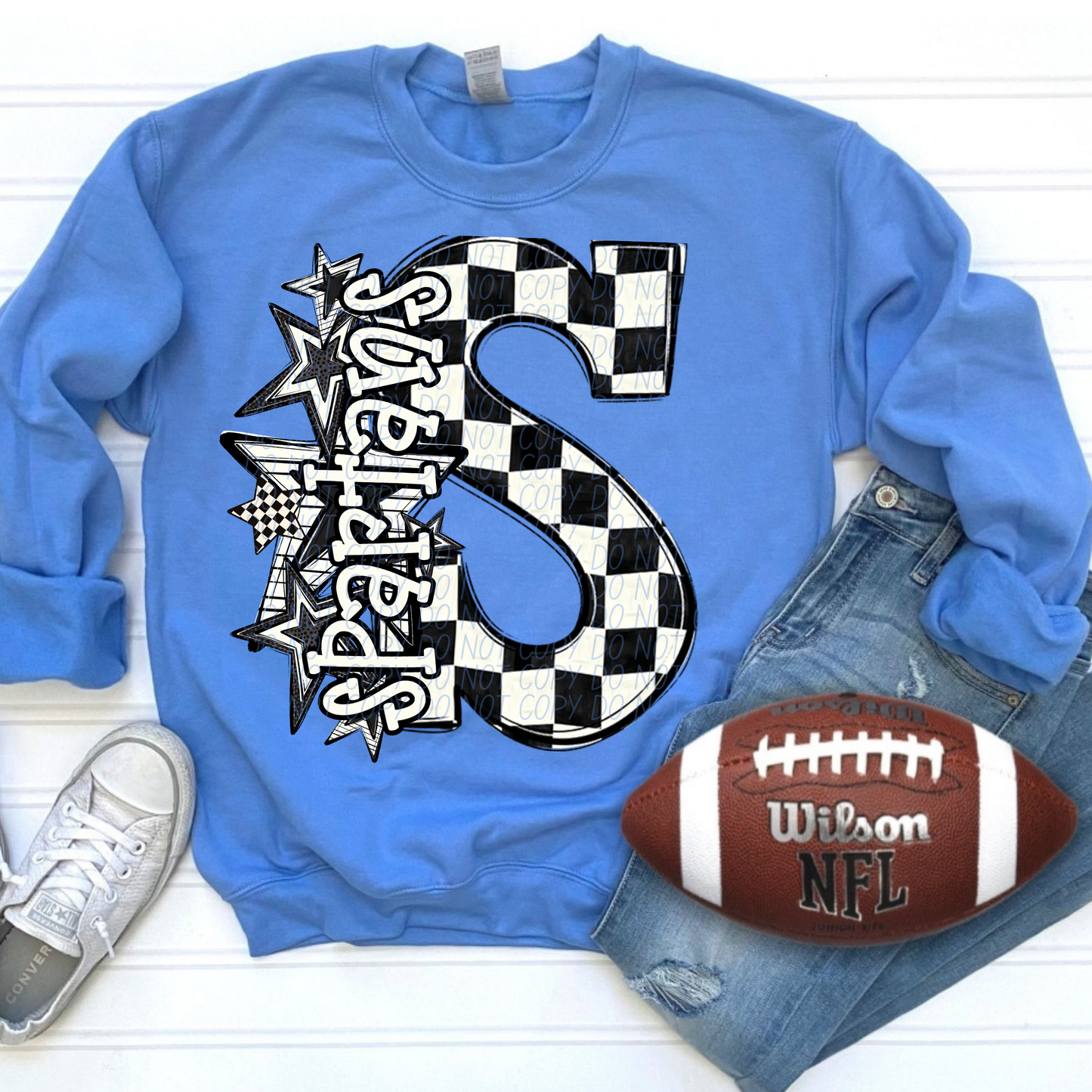 BW Checker star mascots (dropdown)- DTF&UV