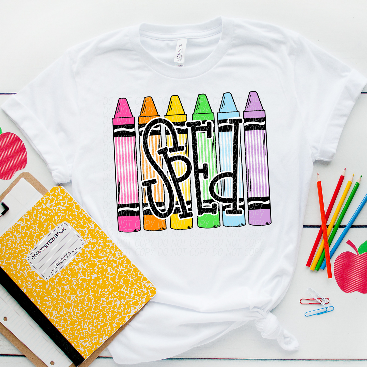 Crayon Back to school (dropdown)-DTF&UV