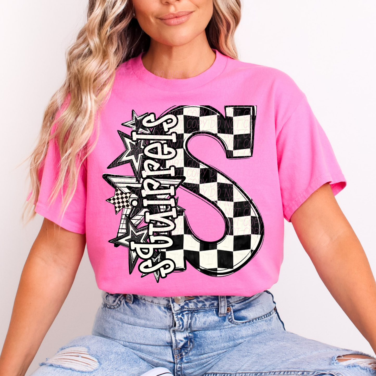 BW Checker star mascots (dropdown)- DTF&UV