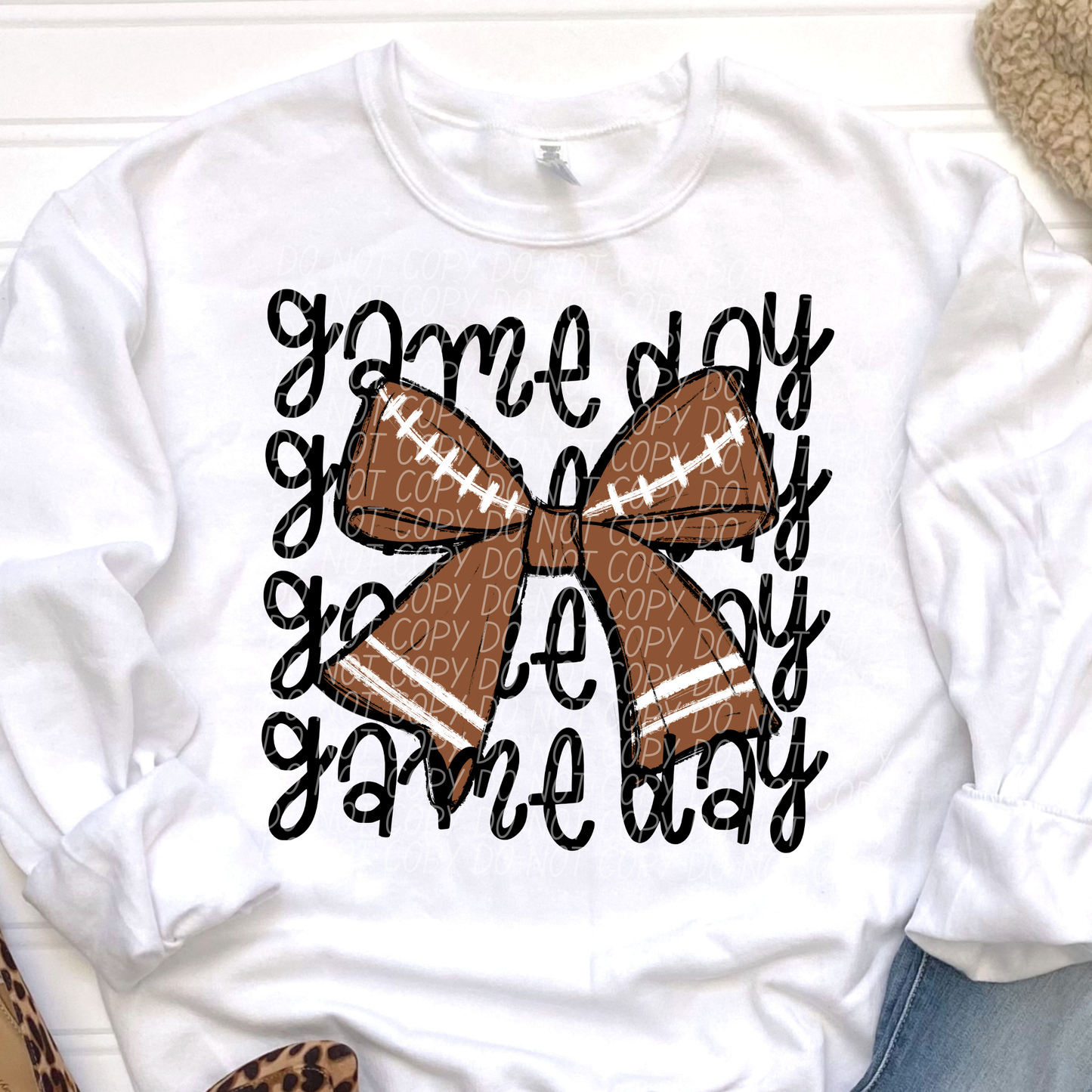 STACKED FOOTBALL-DTF&UV