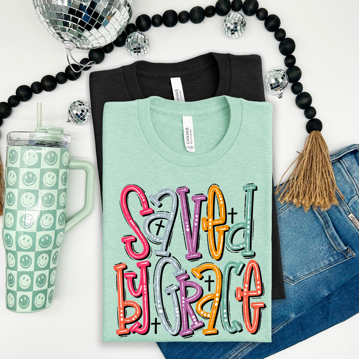 Saved By Grace crosses-DTF&UV