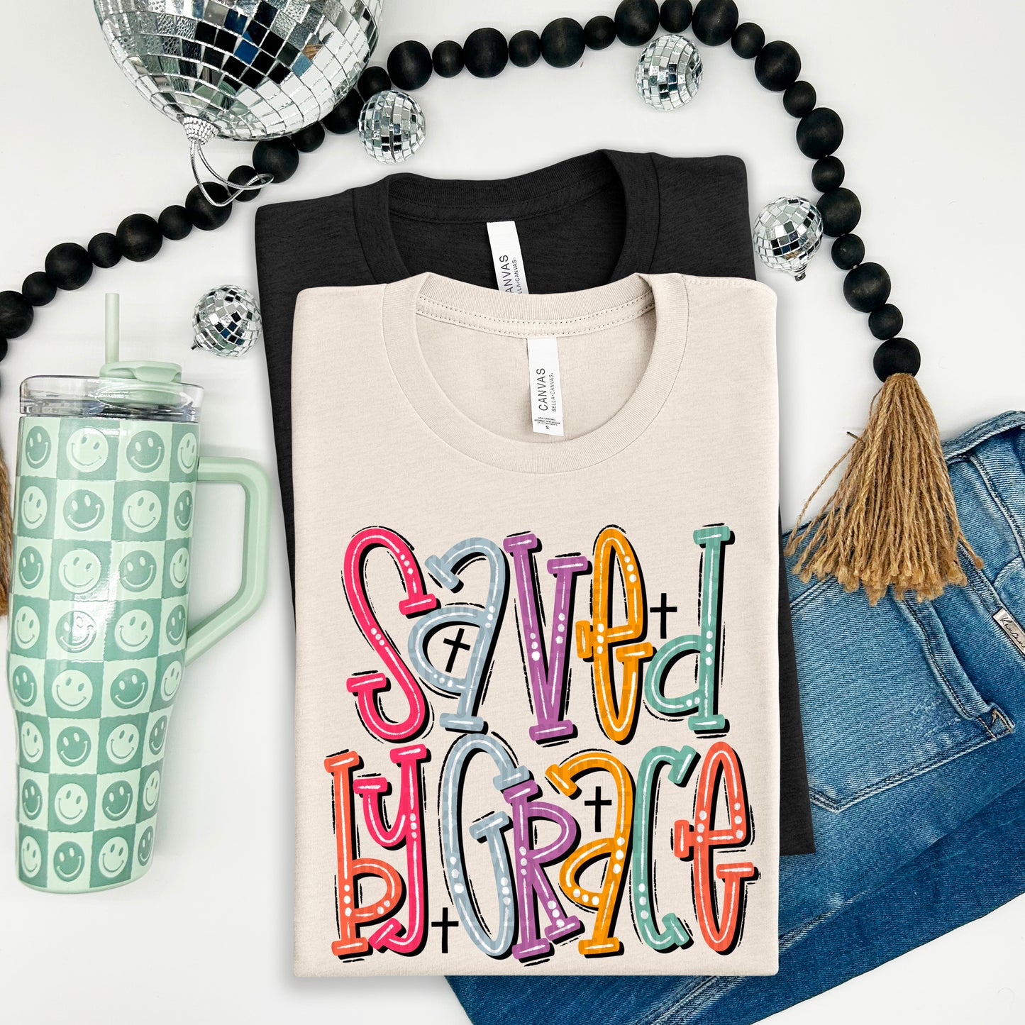 Saved By Grace crosses-DTF&UV