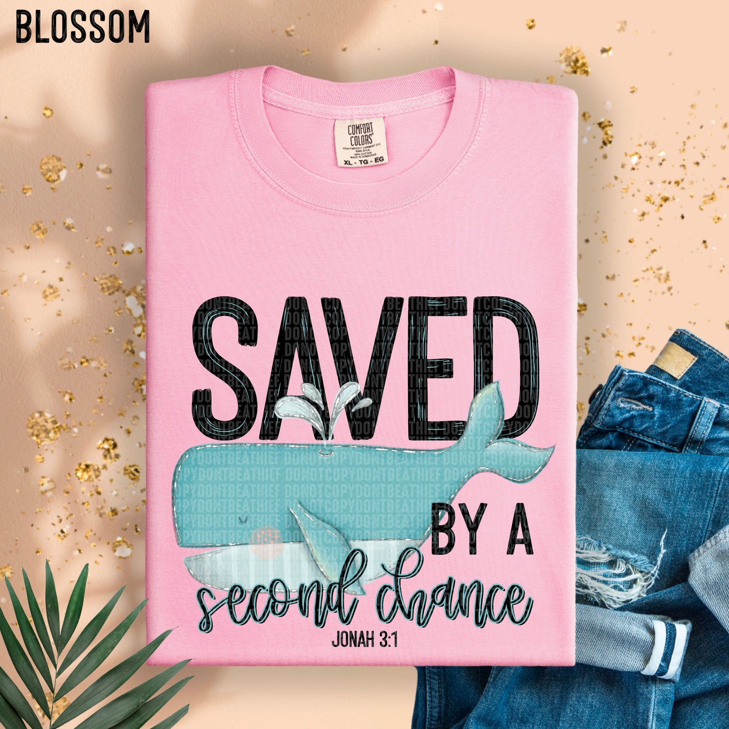Saved by a second chance-DTF