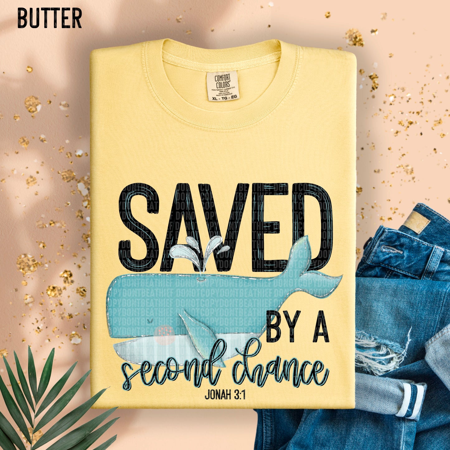 Saved by a second chance-DTF