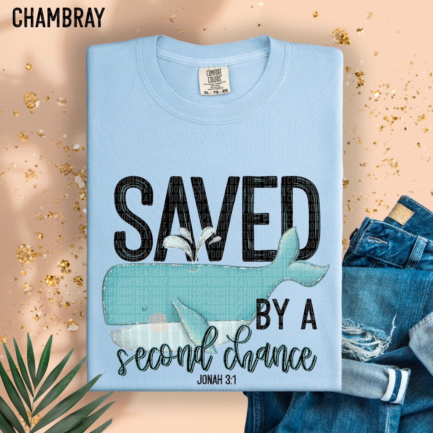 Saved by a second chance-DTF