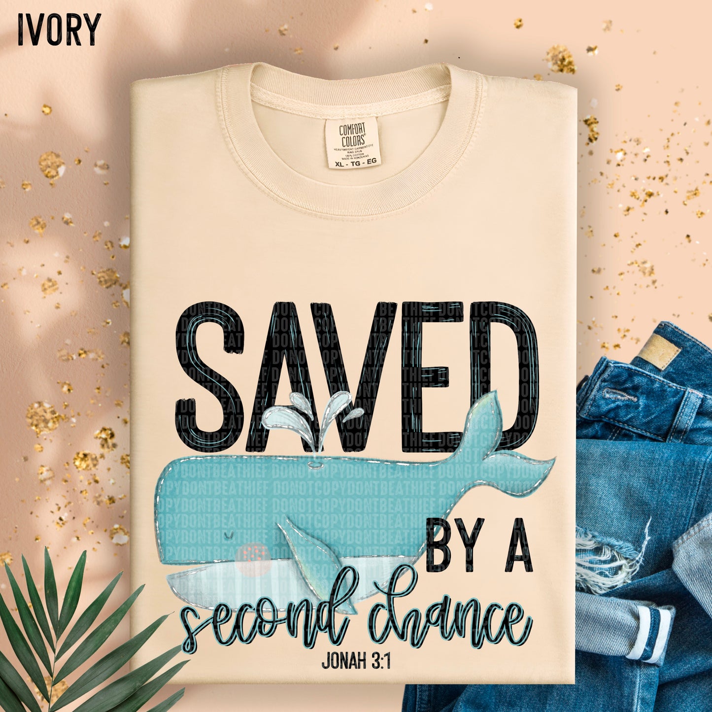 Saved by a second chance-DTF