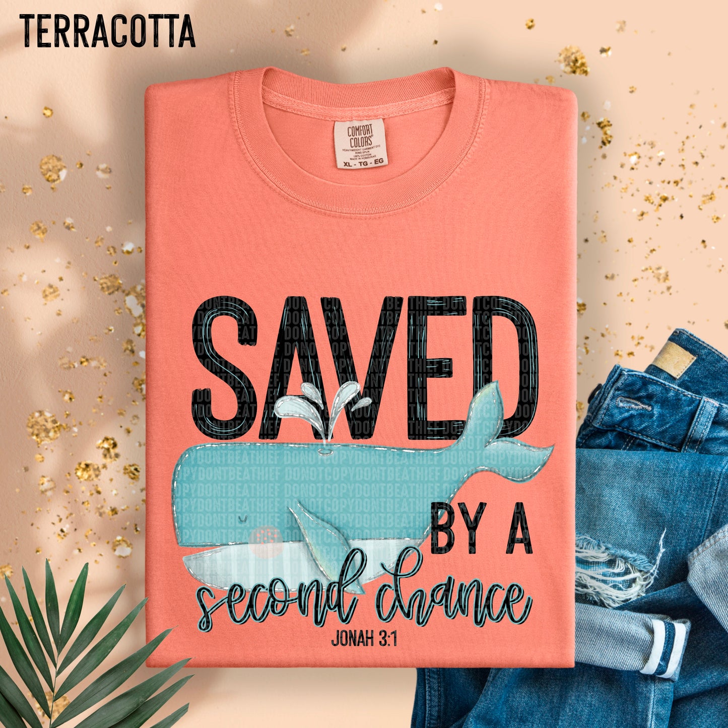 Saved by a second chance-DTF