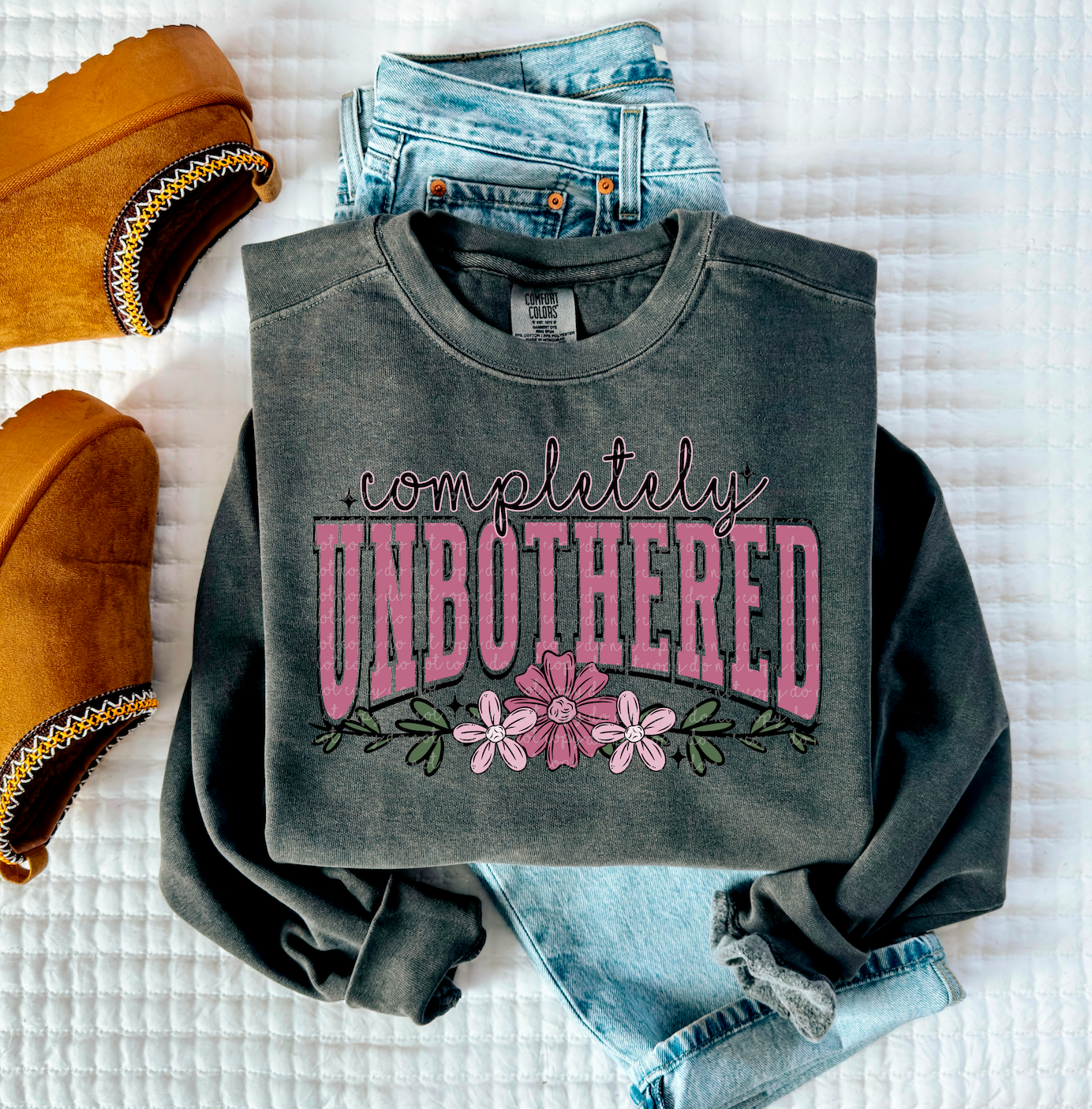 Completely unbothered-DTF