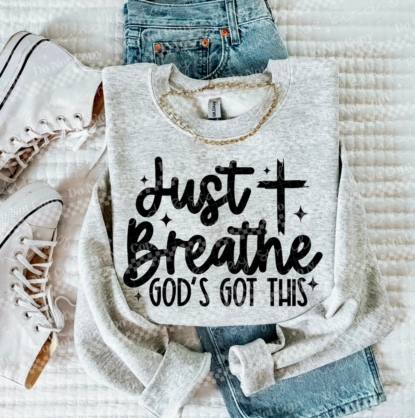 Just breathe God's got this-DTF