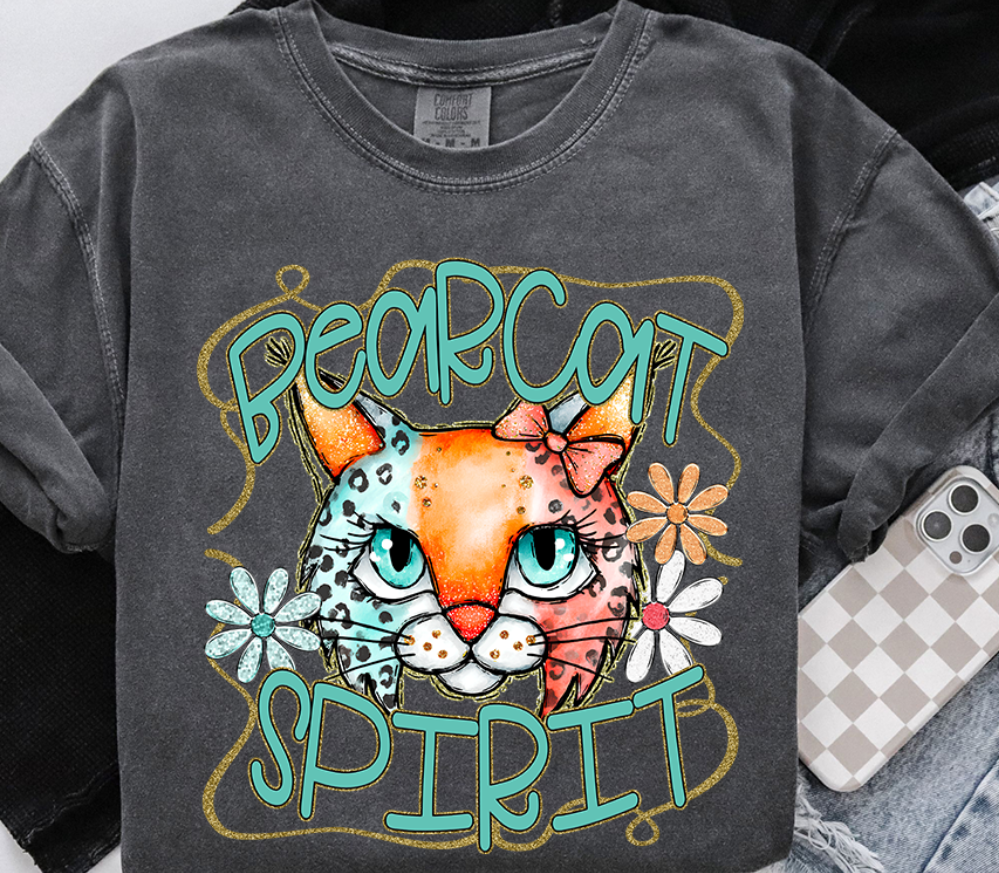 Funky Retro Spirit Mascot (dropdown)-DTF&UV