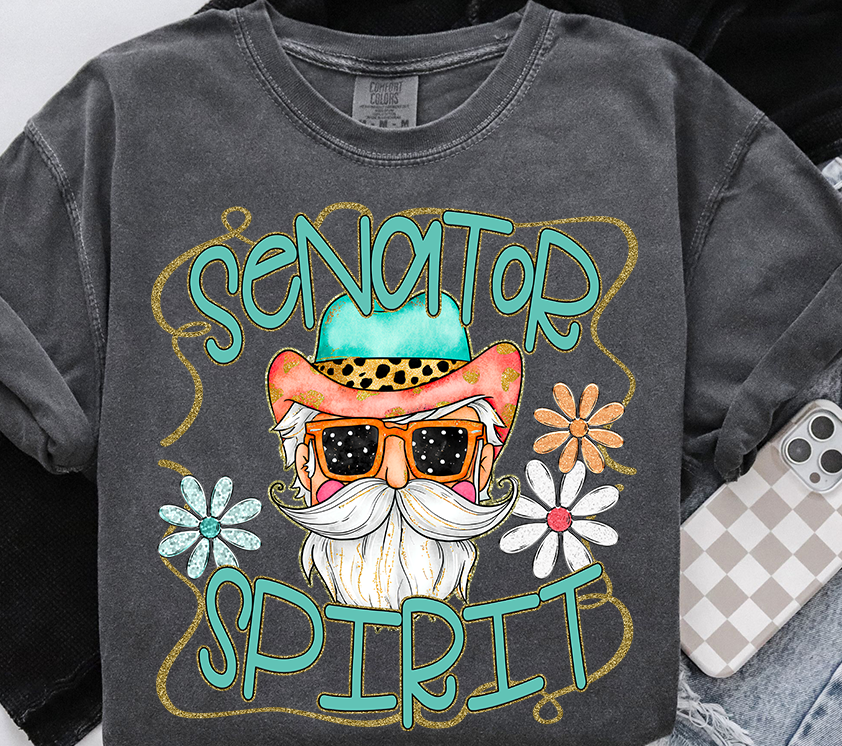 Funky Retro Spirit Mascot (dropdown)-DTF&UV