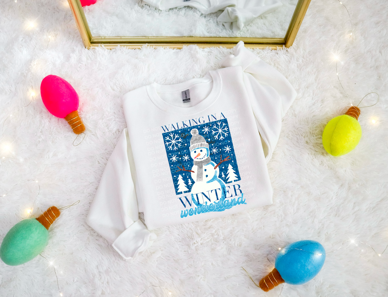 Walking In A Winter Wonderland- DTF&UV