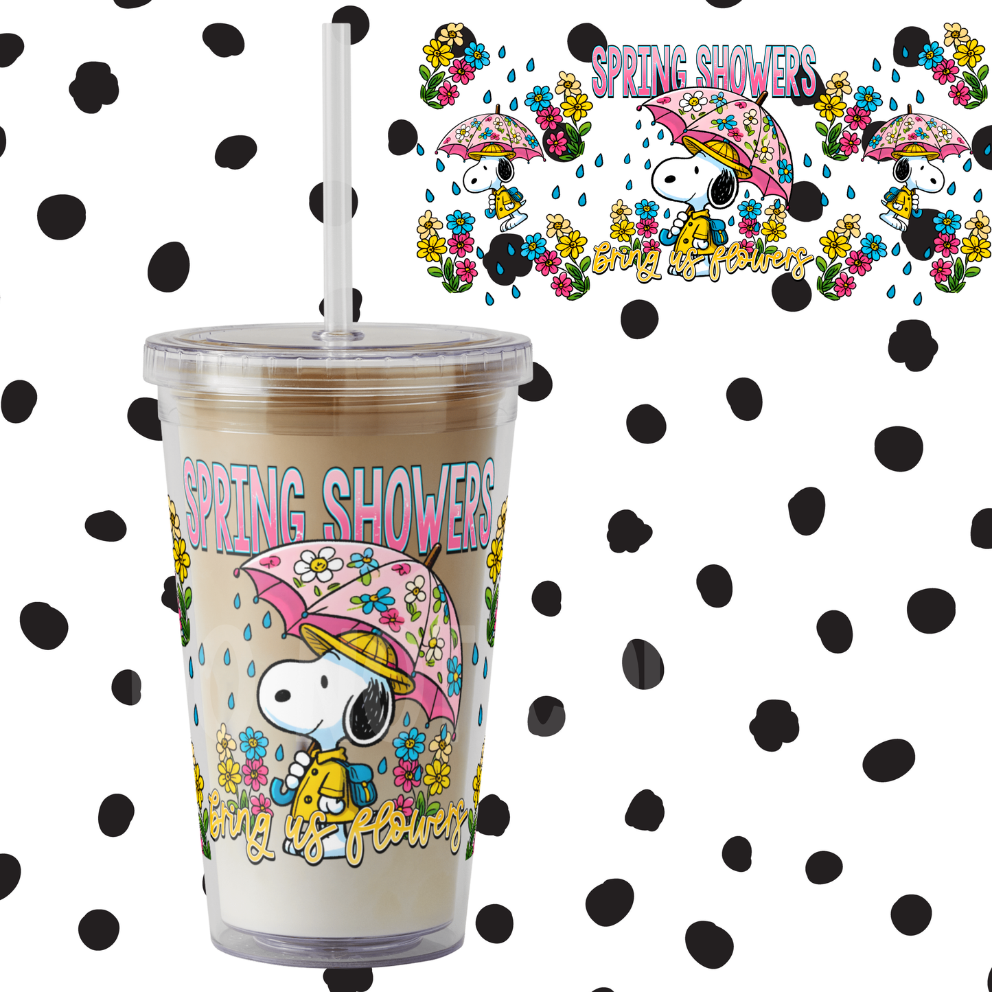 Spring Showers-UV Wrap.