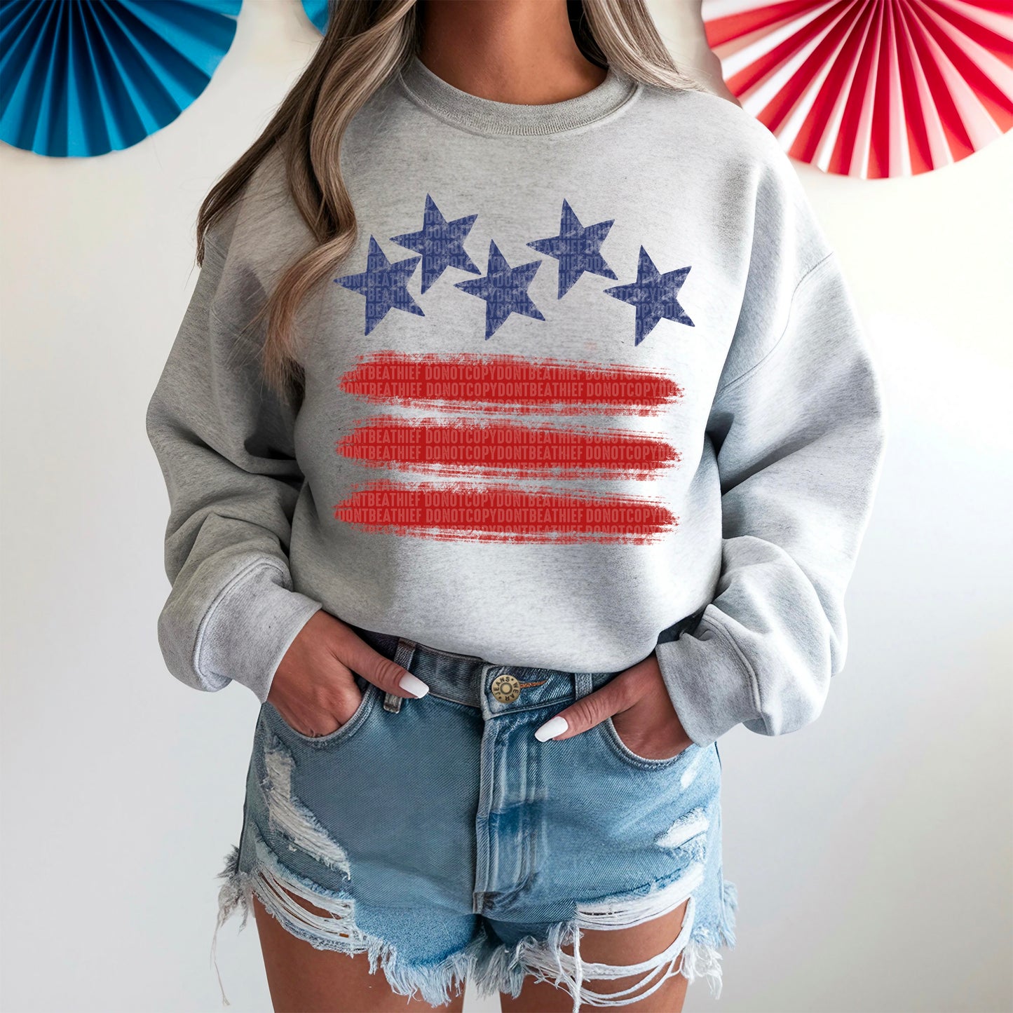 Stars Stripes- DTF&UV