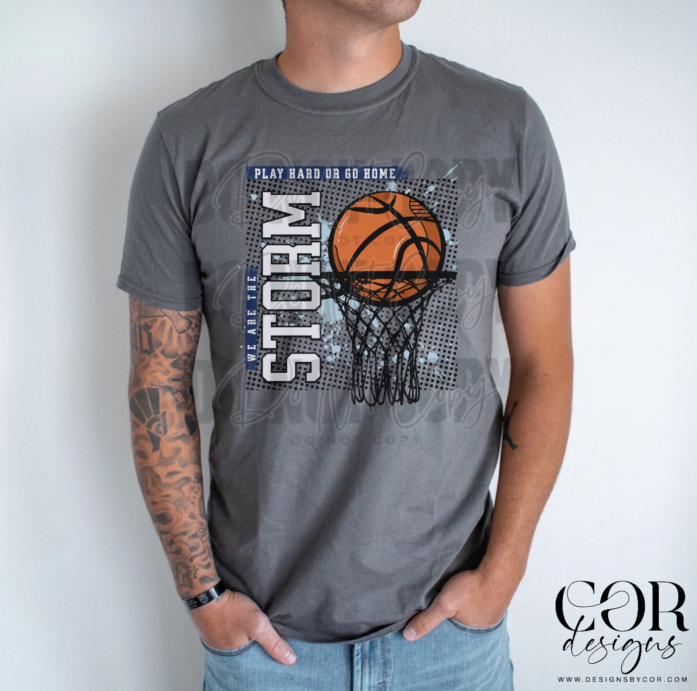 Basketball Mascots(DROPDOWN- ALL IN THIS LISTING)-DTF