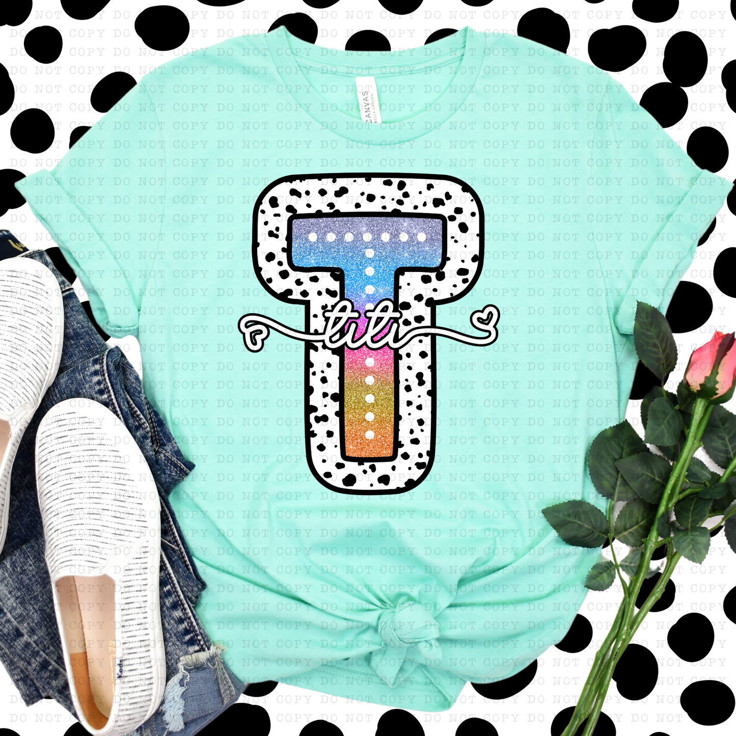 Tie dye dottie(all in dropdown)-DTF