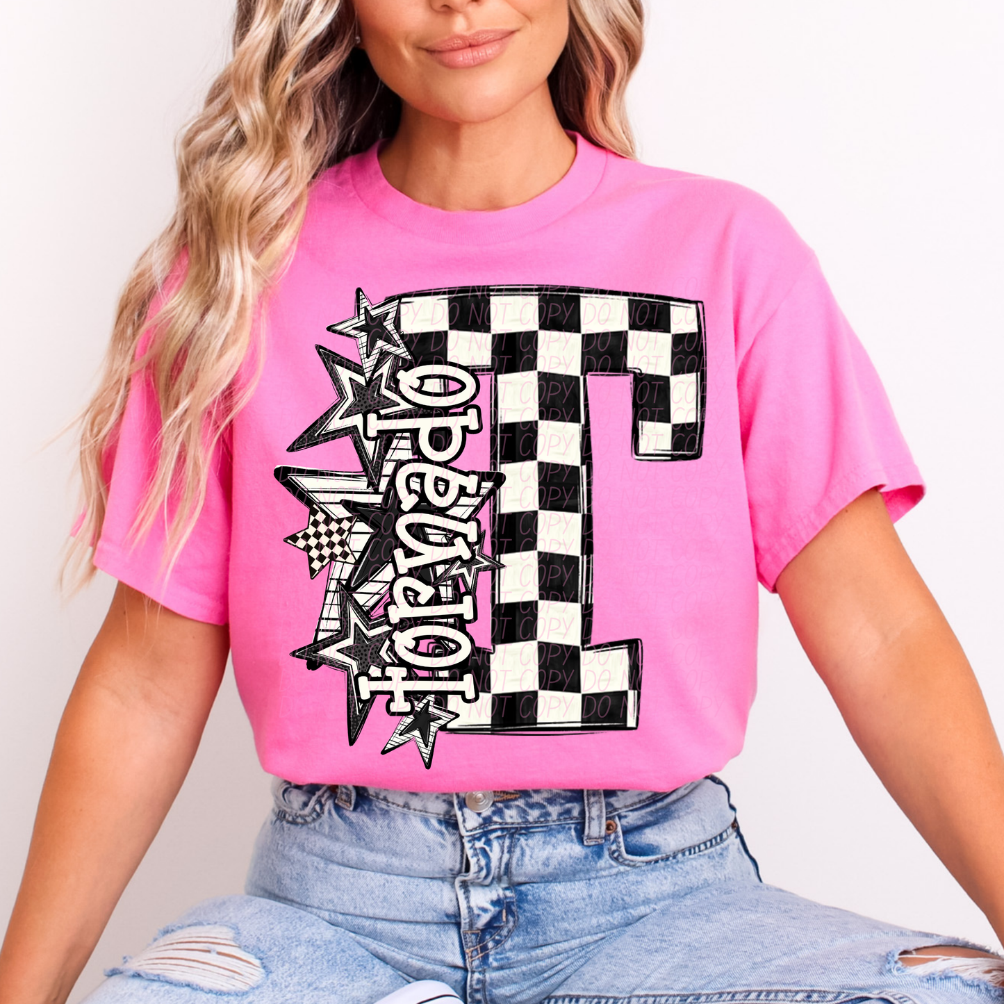 BW Checker star mascots (dropdown)- DTF&UV
