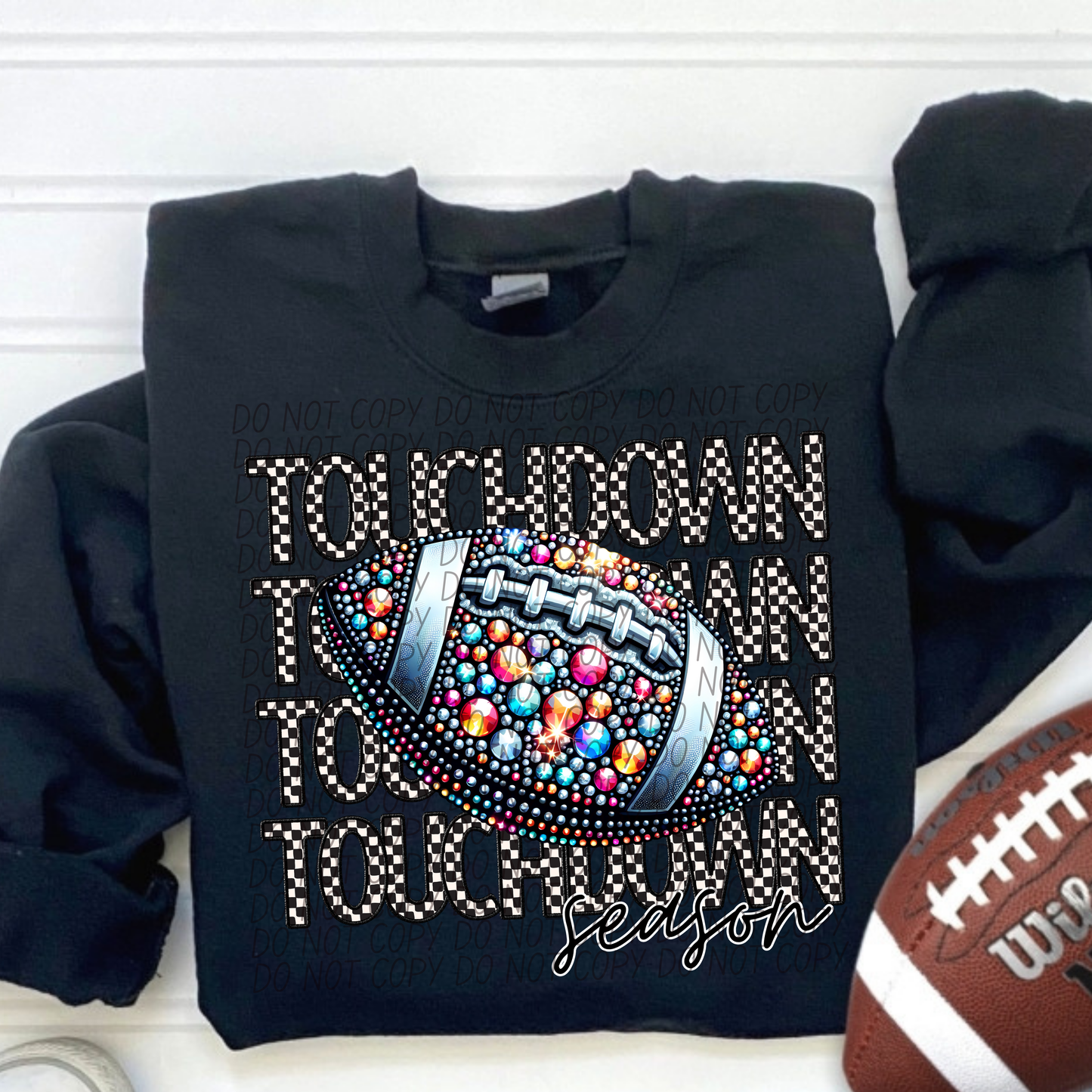Football Stacked Mascots (ALL MASCOTS LISTED IN THIS LISTING-DROPDOWN)-DTF