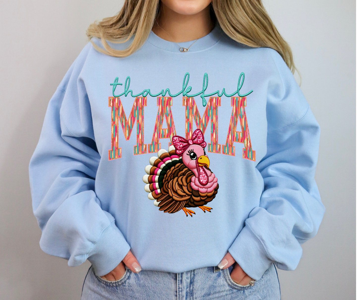 Thankful Mama turkey-DTF