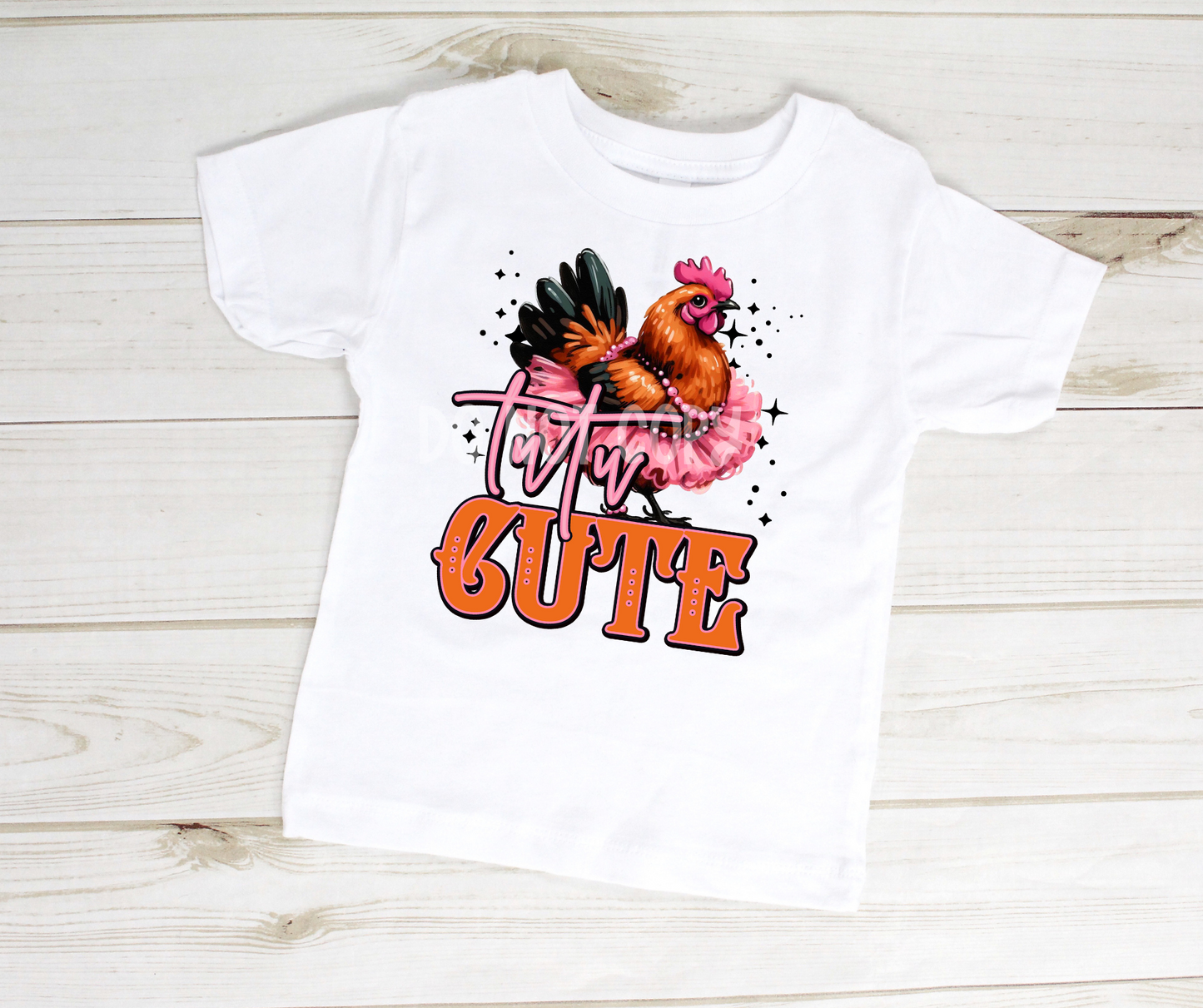 Tutu Cute Chicken-dtf