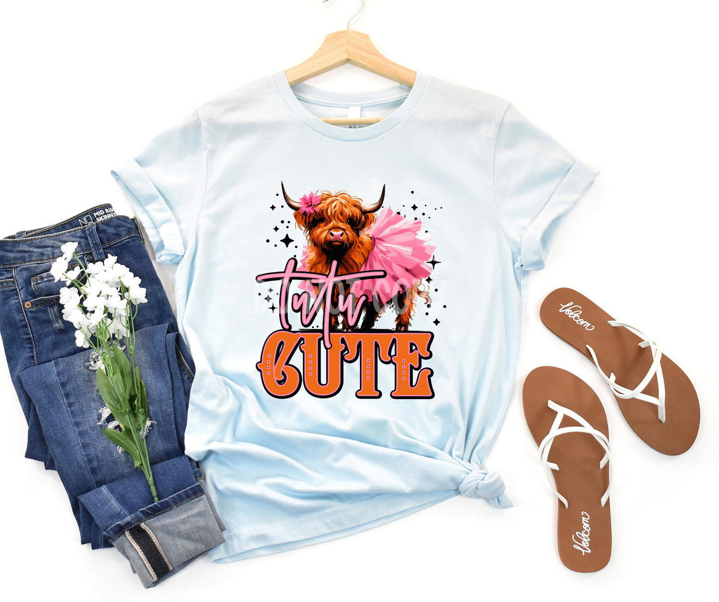 Tutu Cute Cow-DTF