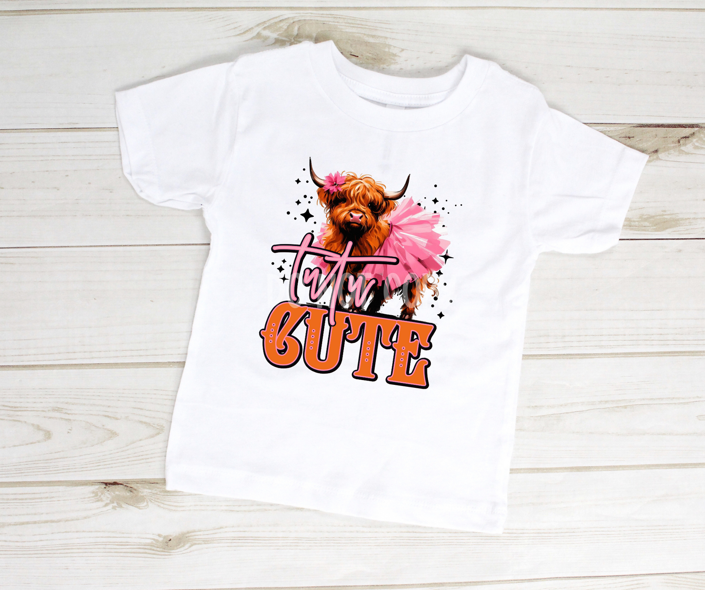 Tutu Cute Cow-DTF