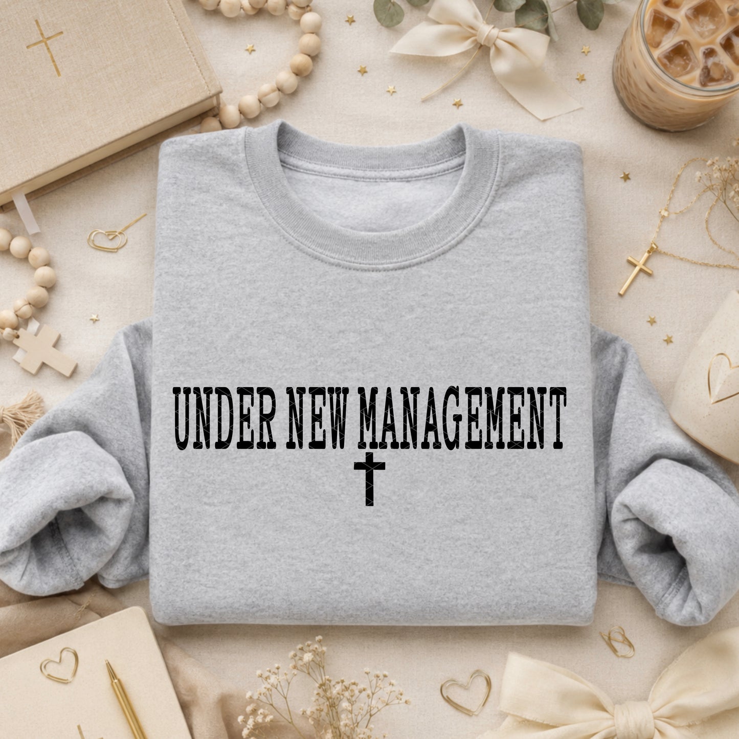 UnderNewManagement black -DTF&UV