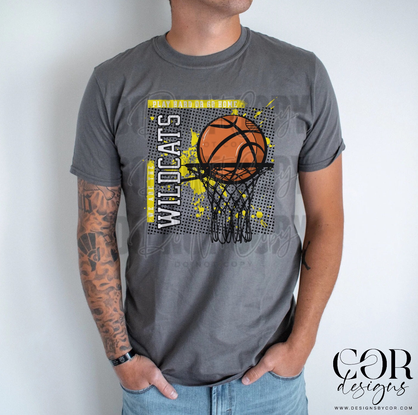 Basketball Mascots(DROPDOWN- ALL IN THIS LISTING)-DTF