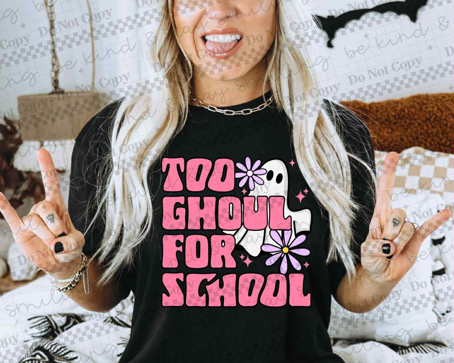 To ghoul for school-DTF&UV