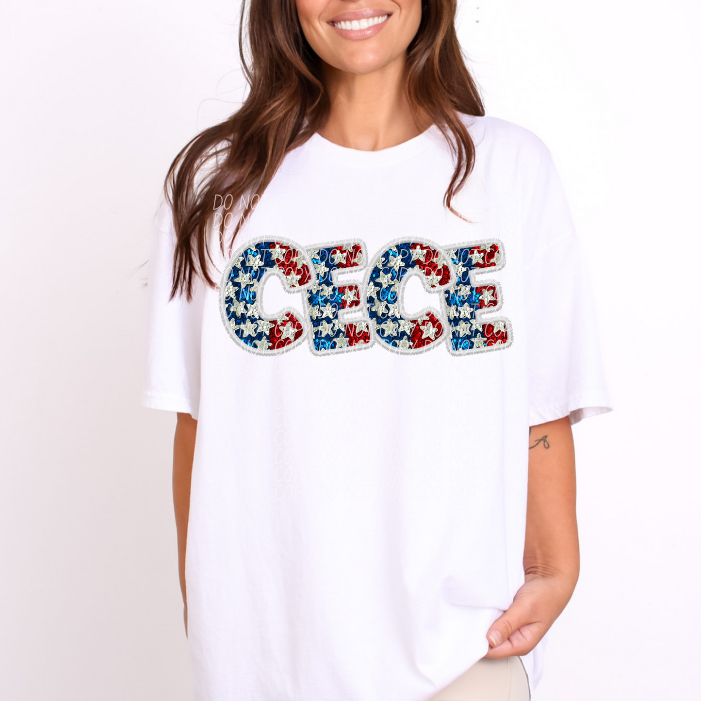 4TH of July Glitter Names(Dropdown)-DTF