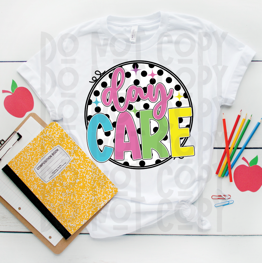 Neon 80s Polka Dot Grade (All grades in this listing in the dropdown)-DTF