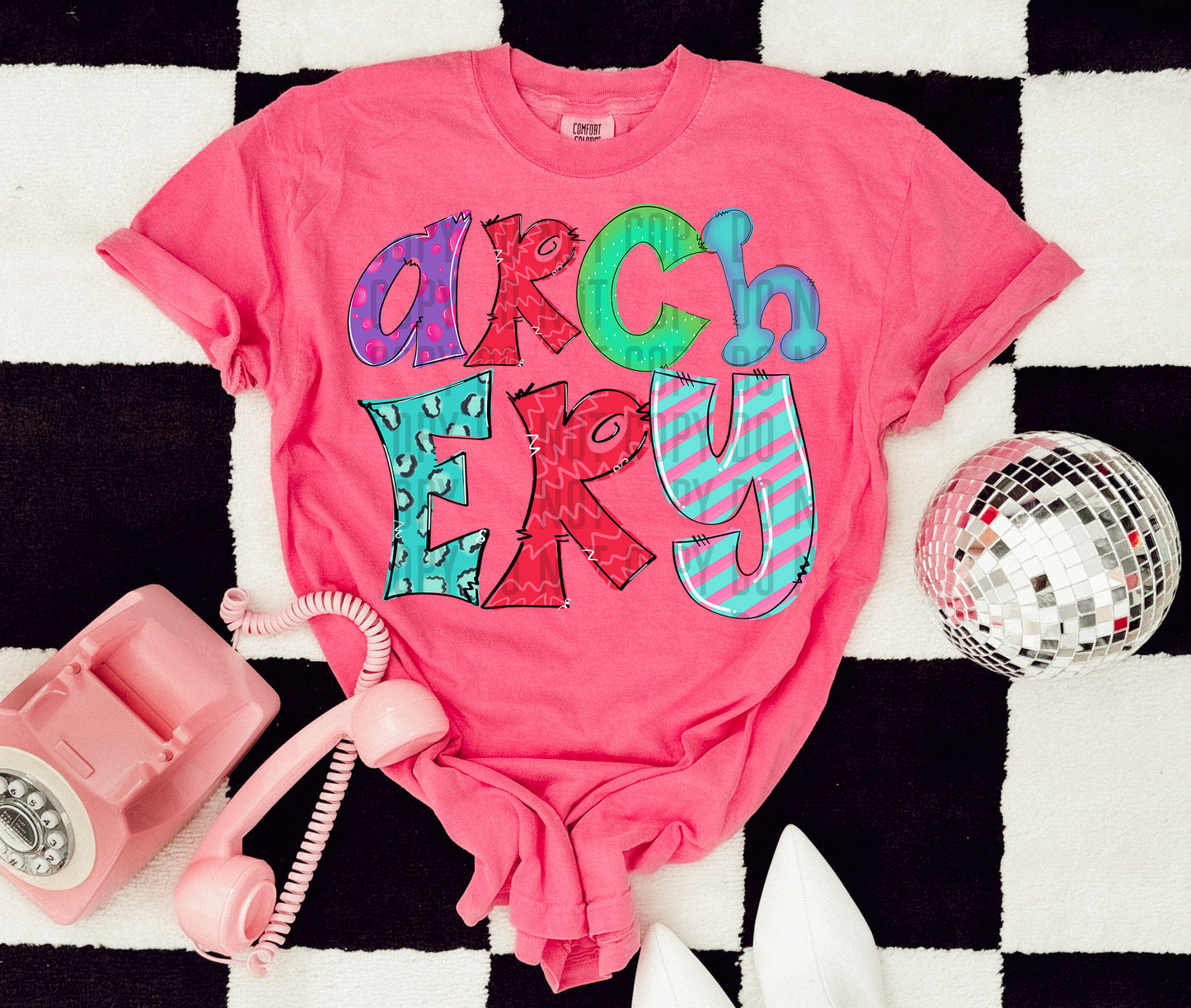 Bright doodle Sports(ALL LISTED IN THIS LISTING-DROPDOWN)-dtf