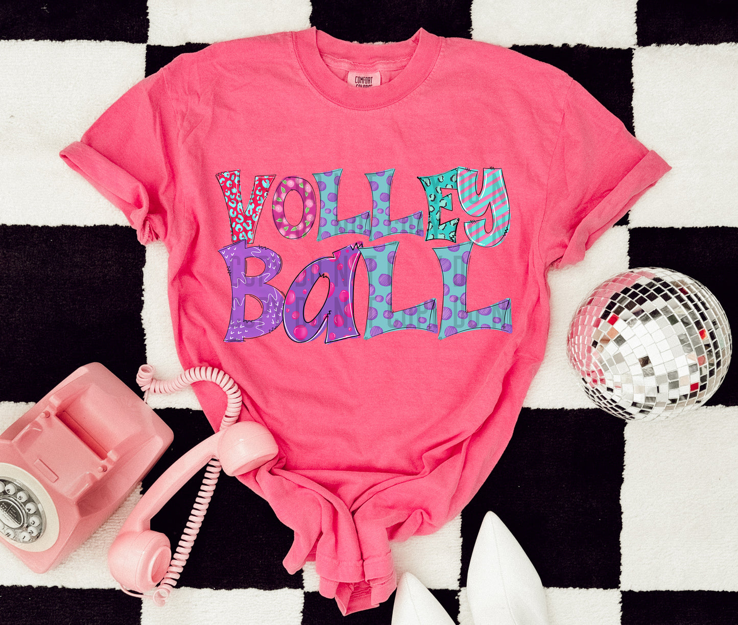 Bright doodle Sports(ALL LISTED IN THIS LISTING-DROPDOWN)-dtf